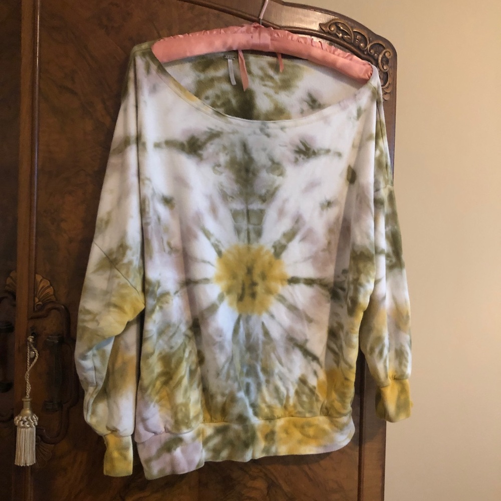 Young Fabulous & broke tie dye long sleeve shirt YFB